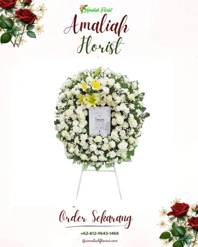 Krans Bunga Duka Cita di Kedungwungu